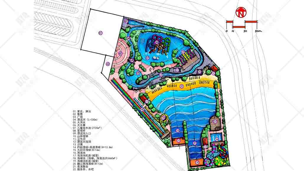 室內雙層水上樂園概念策劃（huá）